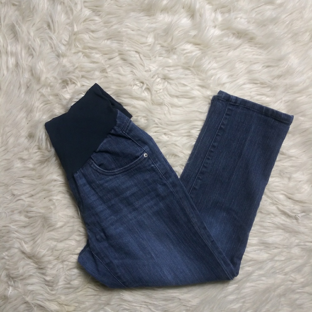 Motherhood Maternity Straight Leg Jeans Sz Small